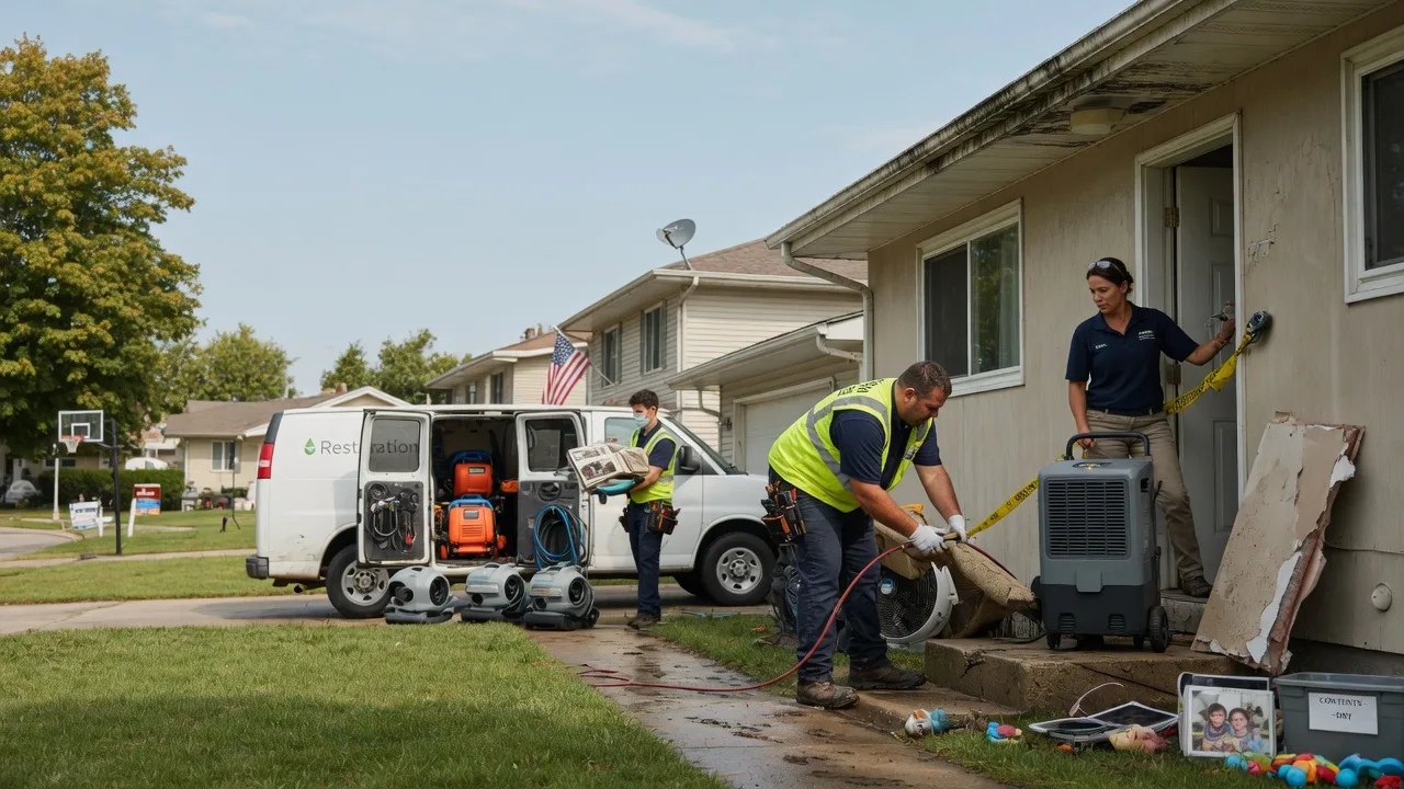 Water Damage Restoration in Gladstone, ND near me